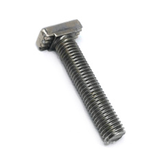 SS304 / 316 OEM high precision Stainless Steel Solar T head Slot Bolts